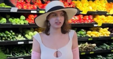 girl in a white dress